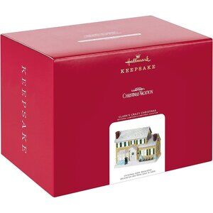 New! National Lampoon's Christmas Vacation Clark's House Tabletop Lights & Sound